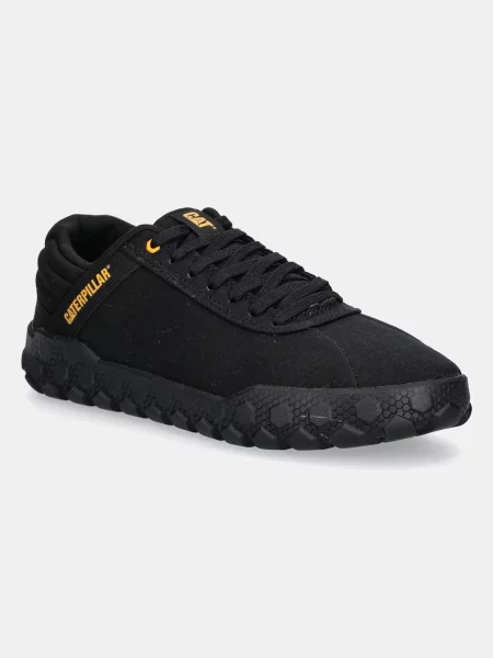 Маратонки Caterpillar HEX + CANVAS черно