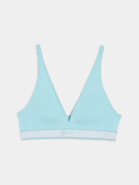 Бюстгальтер PUMA Padded Triangle T комбінований верх м'ятний