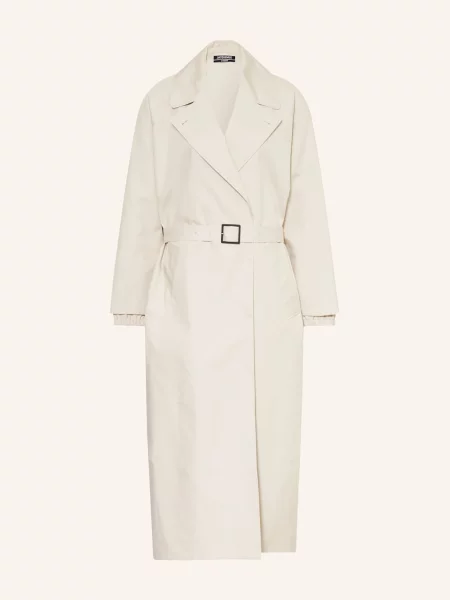 Jacquemus Płaszcz Trapezi weiss