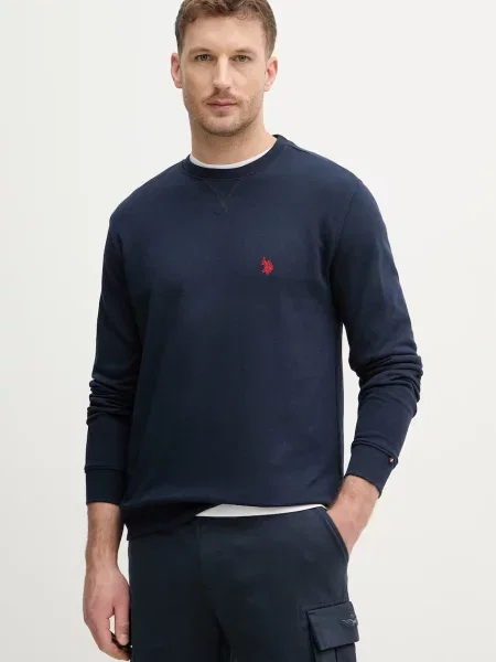 Pulover U.S. Polo Assn. DHM LB CREW modra