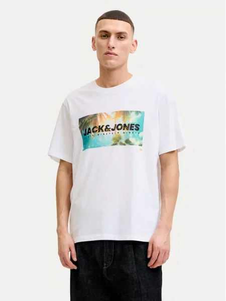 Tričko Jack & Jones bílé