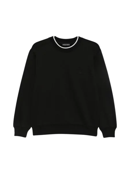 Bluza Emporio Armani z logo czarna