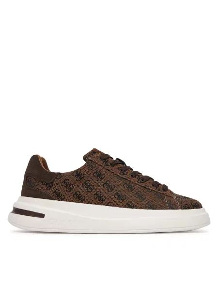 Sneakersy Guess FMJEBA hnedá