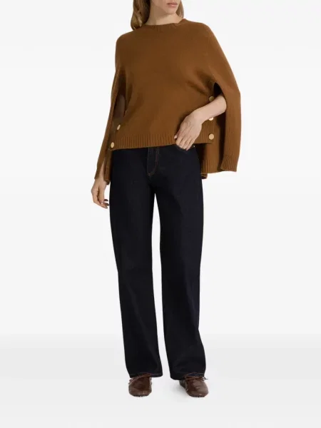 Pulover Alberta Ferretti maro