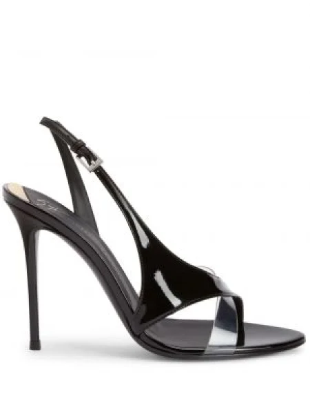 Sandale Giuseppe Zanotti slingback negru