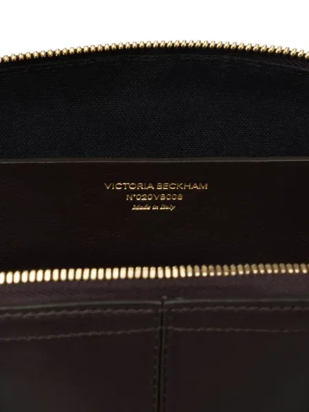 Geantă shopper Victoria Beckham din piele maro