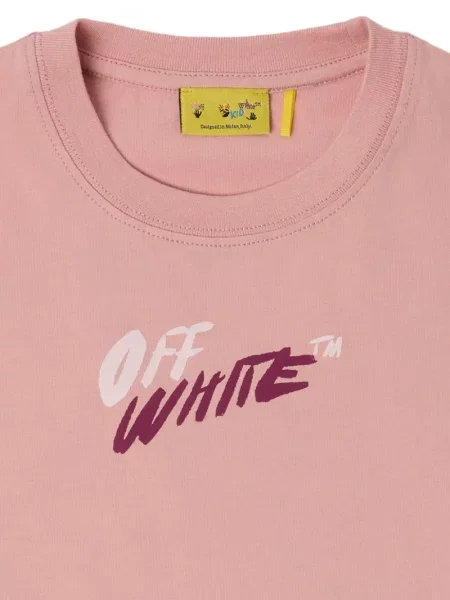 Koszulka dziecięca Off-white biała