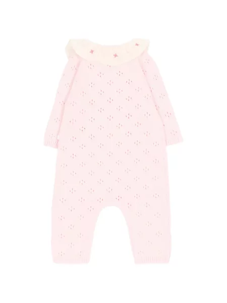 Kombinezon dziecięcy Petit Bateau różowy