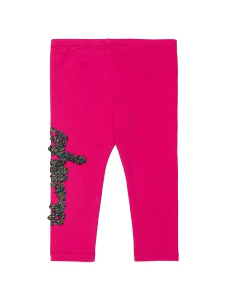 Legginsy dziecięce Dsquared2 różowe