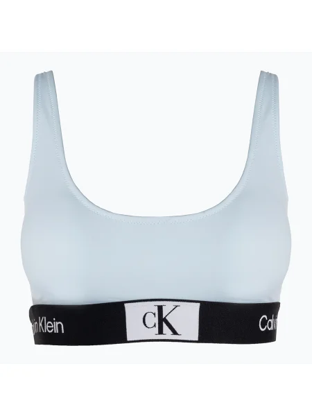 Olcsóbban. Calvin Klein Bralette-Rp fürdőruha felső kék. Méret: S kék