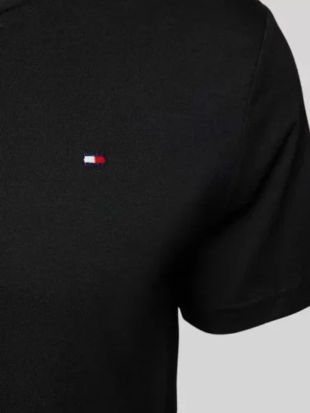 Tommy Hilfiger Koszulki Mężczyzna L Crew Neck Tee czarny