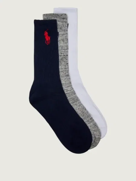 POLO RALPH LAUREN Șosete CREW alb