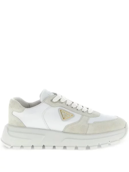 Sneakerși Prada alb