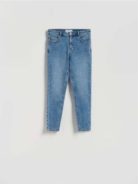 Pantaloni Reserved albastru