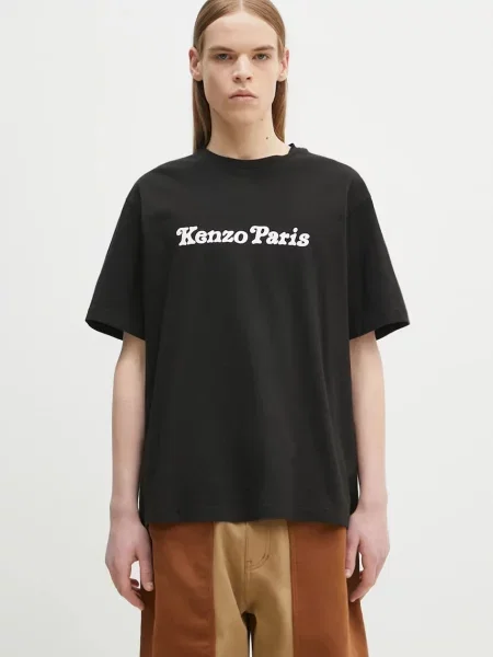 Kenzo tricou din x Verdy cu imprimeu negru