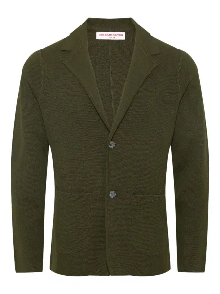 Geacă Orlebar Brown de lână verde