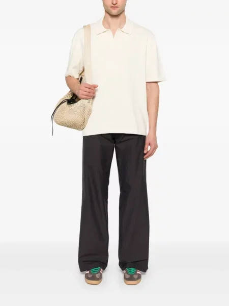 Tricou Maison Kitsune cu broderie