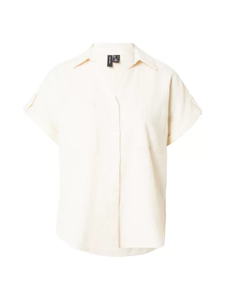 VERO MODA Bluză VMThilde deschis gri