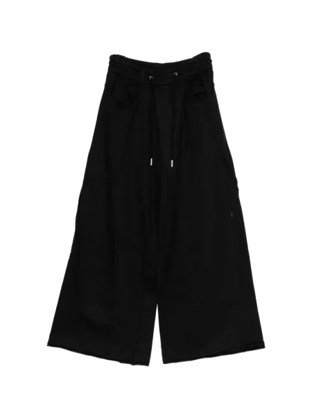 Pantaloni Songzio alergare cu cordon negru