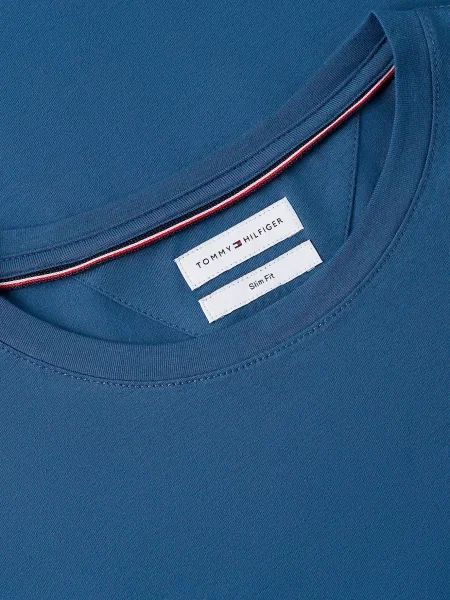 Стрейчевий лонгслів Tommy Hilfiger синій