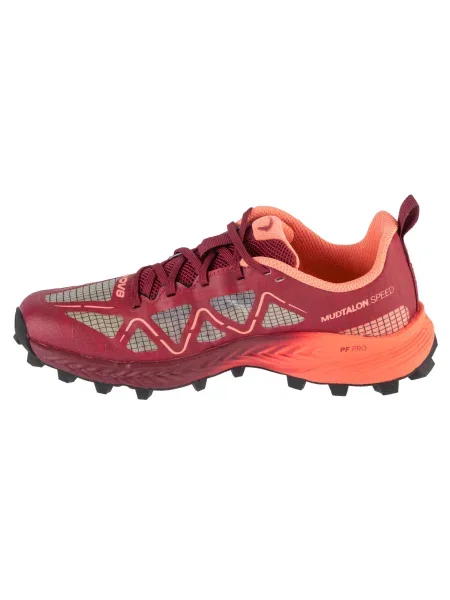 Buty do biegania Mudtalon Speed czerwone