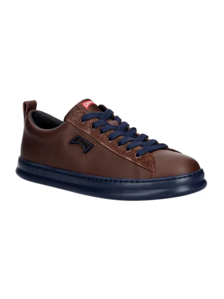 Sneakersy Camper skórzane brązowe