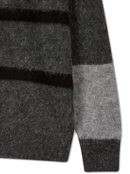 Pulover Studio Tomboy cu dungi gri