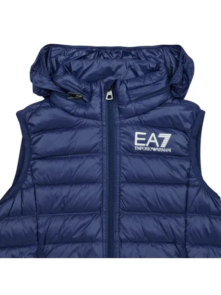 Geacă copii Emporio Armani Ea7 albastru