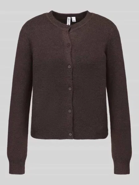 Kurtka z dzianiny o kroju regular fit z dodatkiem wełny model ‘MALOU’ Pieces