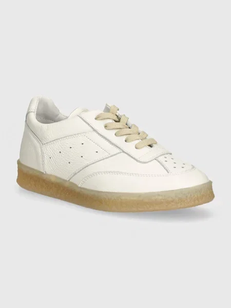Maison Margiela sneakers din piele alb