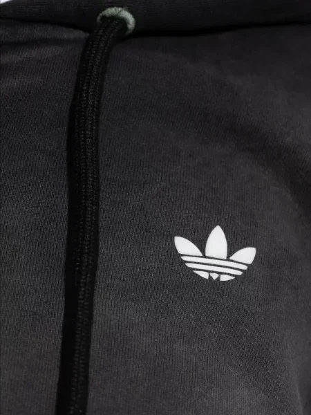 Sneakerși Adidas Superstar cu șireturi din dantelă cu dungi negru