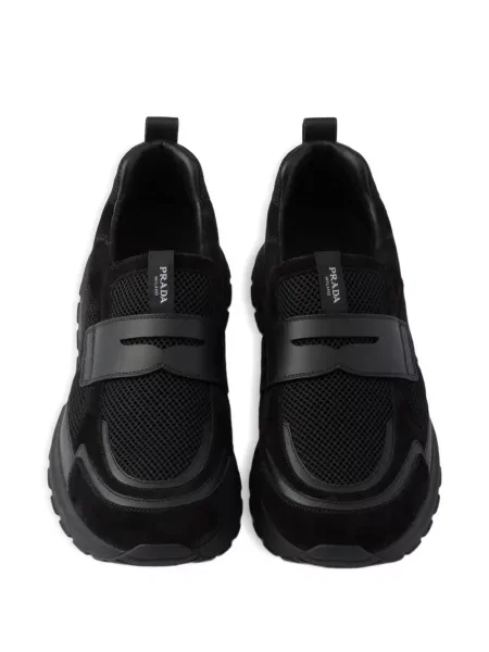 Pantofi loafer Prada din piele negru