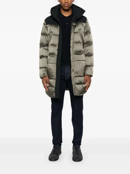 Parka Paul & Shark su gobtuvu žalia