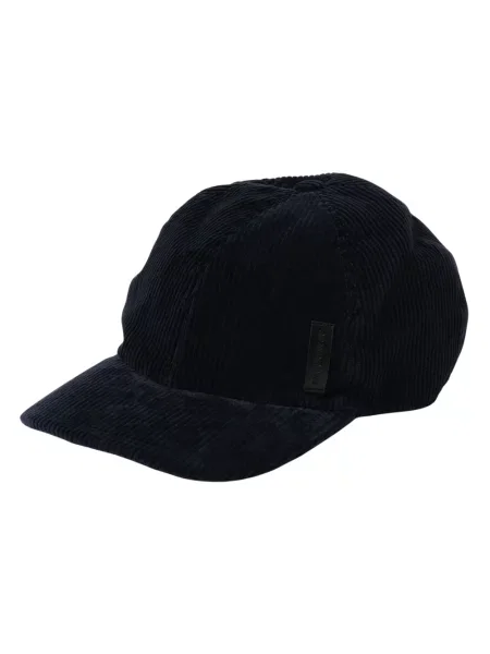 Czapka z daszkiem Emporio Armani klasyczna niebieska