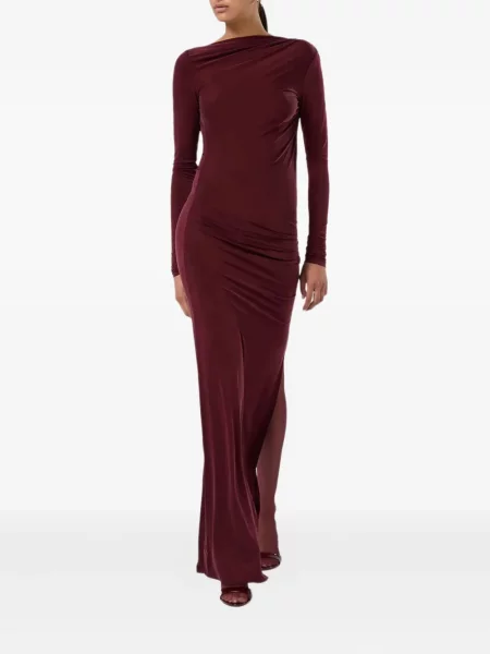 Rochie maxi The Andamane de costum roșu