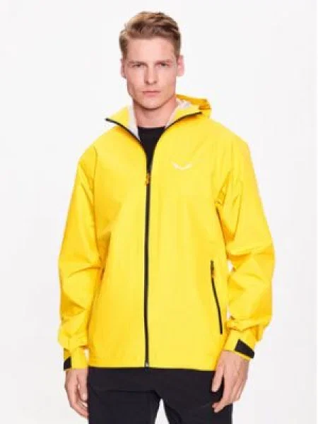Turistická bunda Salewa Puez Aqua 4 PTX žltá