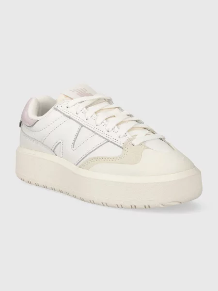Tenisky New Balance Classic V1 white/pink/beige bílé