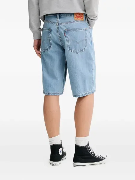 Дънки Levi's® дизайн с пет джоба с кръгло деколте сиво