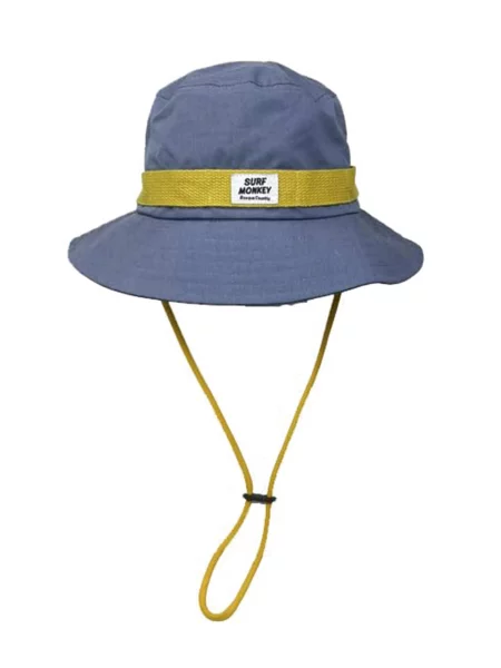 Surf Monkey Pălărie sport albastru porumbel / oliv / negru alb