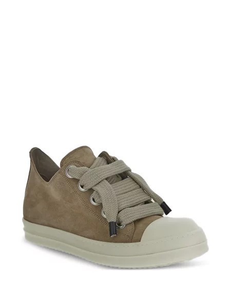 Sneakerși Rick Owens din piele maro