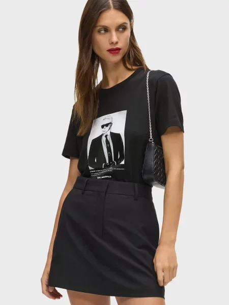 Футболка Karl Lagerfeld черная