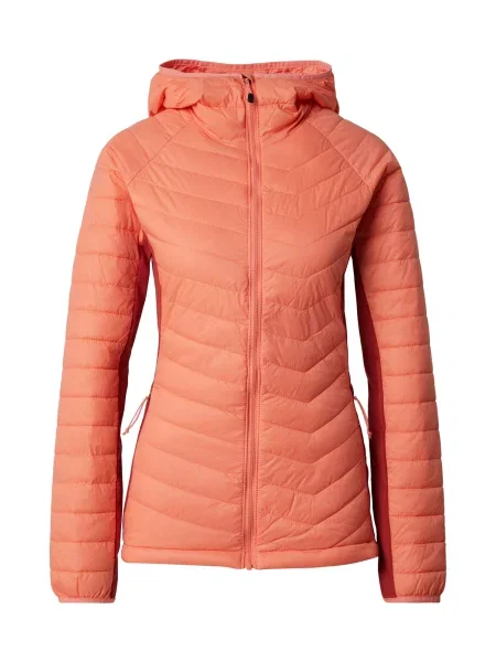 COLUMBIA Geacă outdoor Powder Pass™ II / orange roșu