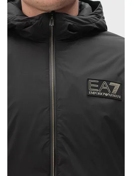 Куртка Ea7 Emporio Armani чорна