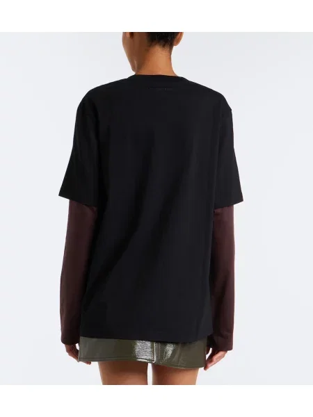 Tricou Courreges negru