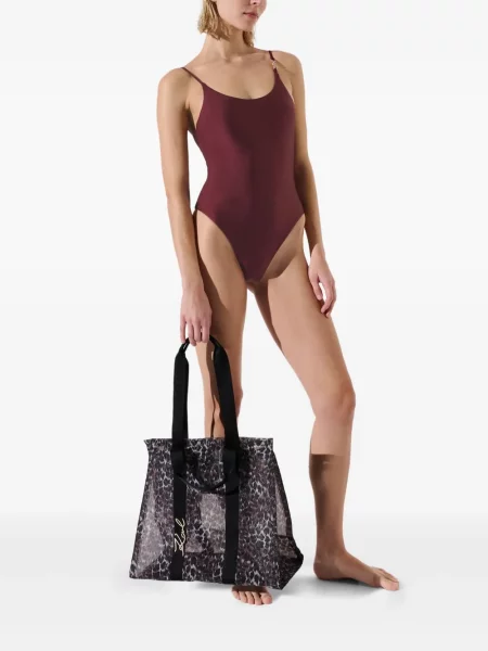 Costum de baie Karl Lagerfeld roșu