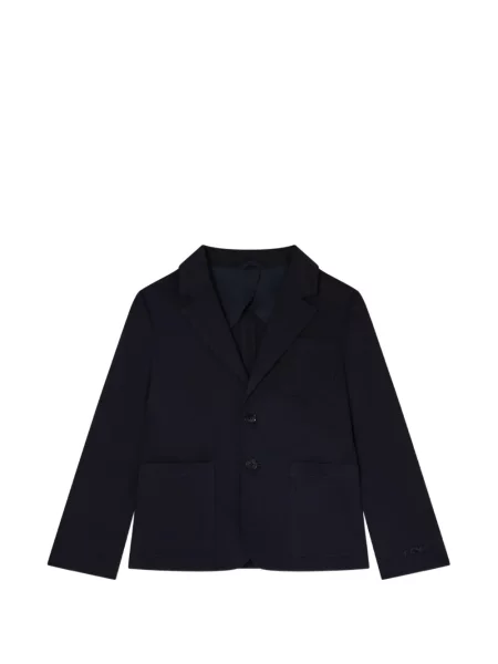 Kurtka dziecięca Emporio Armani niebieska
