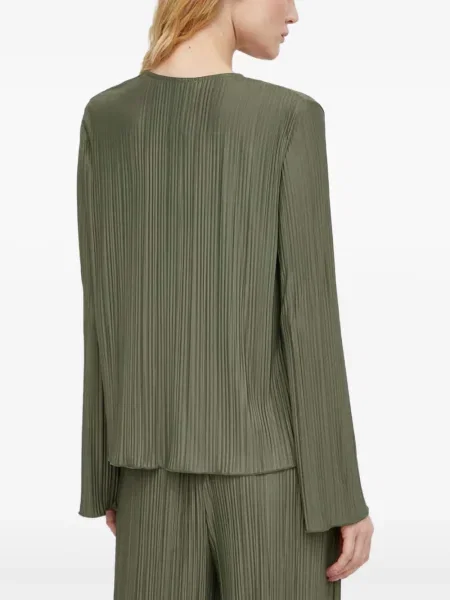 Top Samsøe Samsøe plisat verde