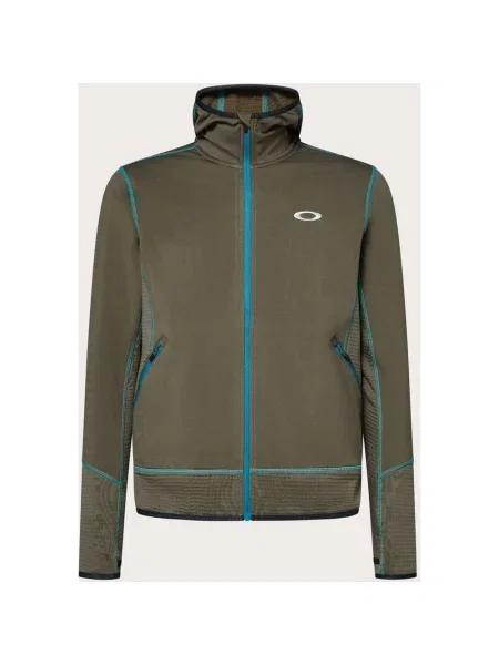 Bluza z kapturem Oakley Canopy Full Zip S zielona
