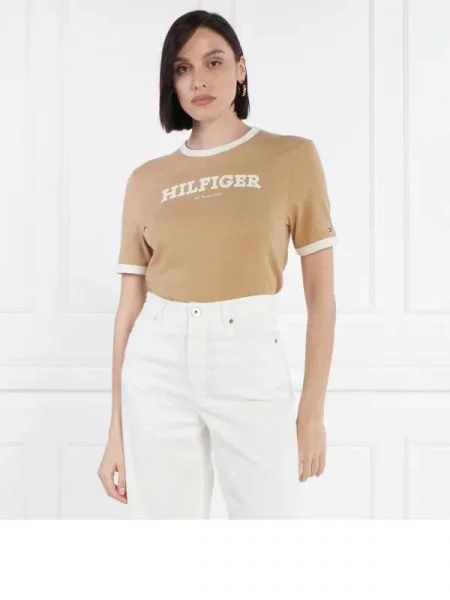 Tommy Hilfiger Póló MONOTYPE FLOCK