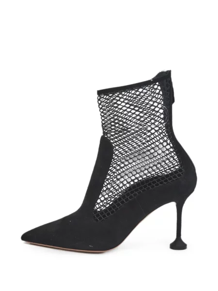 Cizme scurte Aquazzura plasă negru